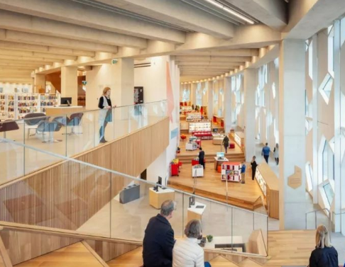 圖書館室內(nèi)設(shè)計(jì)的概念！