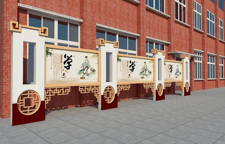 突出校園歷史的校園文化