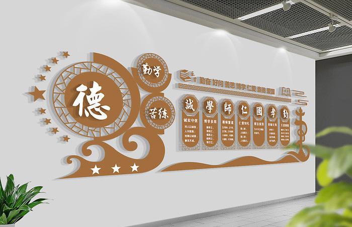 學(xué)校文化墻創(chuàng)意內(nèi)容設(shè)計，校園環(huán)境更高端