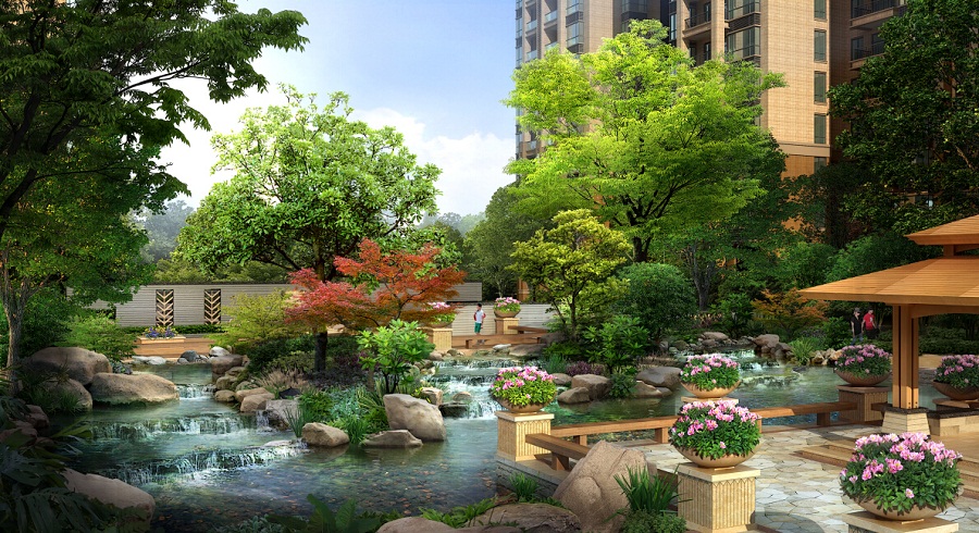 園林景觀設(shè)計(jì)點(diǎn)景技法